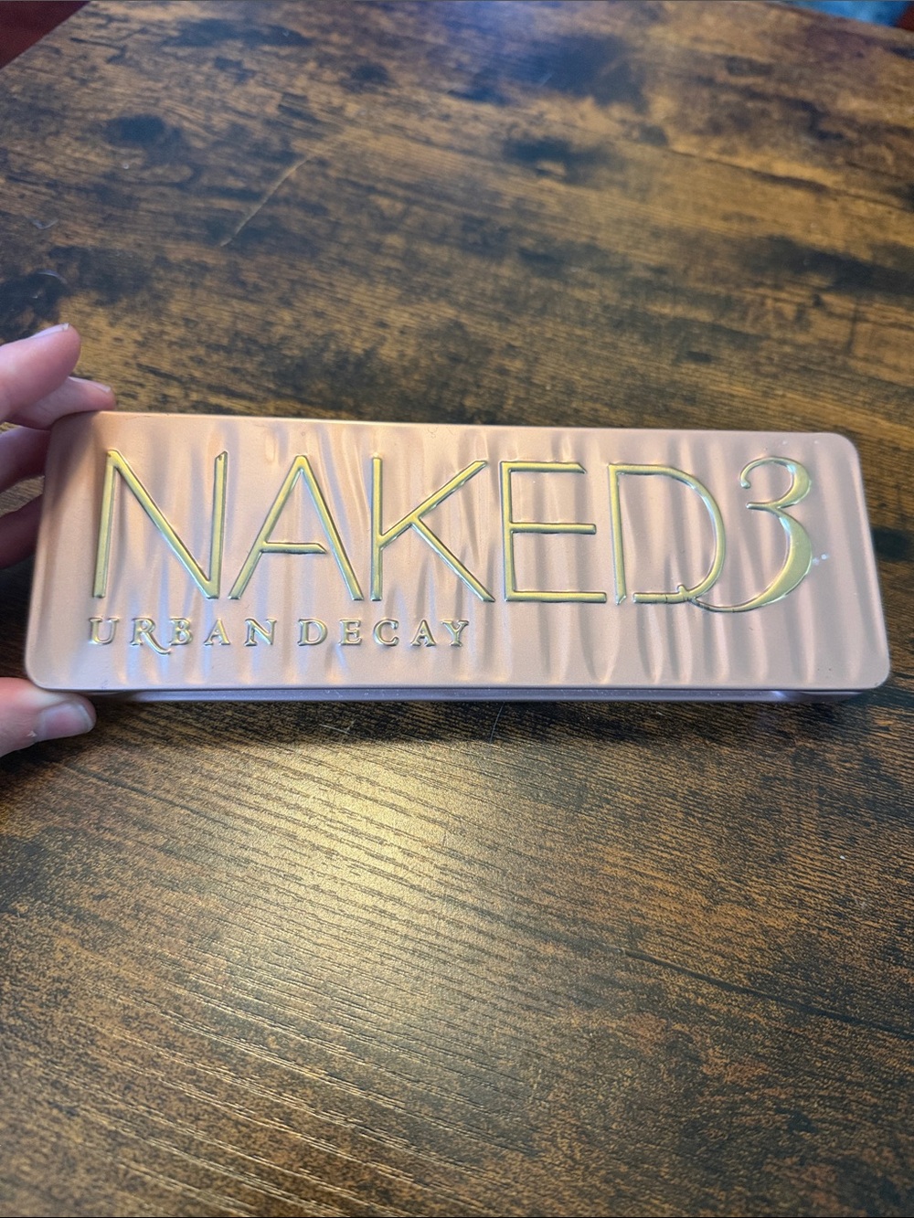 Urban Decay NAKED3 Rose Gold Eyeshadow Palette